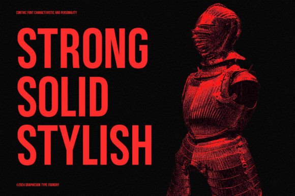 Conthic Font - Preview 1