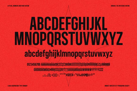 Conthic Font - Preview 2