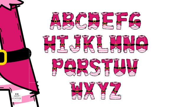 Elf Pink Font - Preview 3
