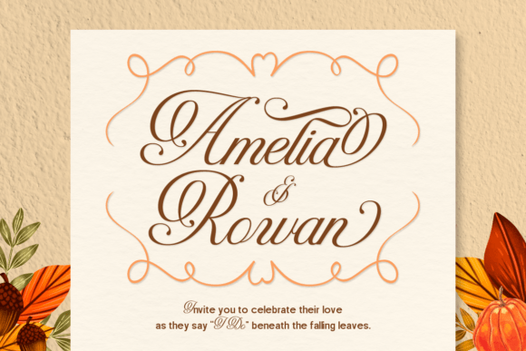 Emasline Goldenstone Font - Preview 2