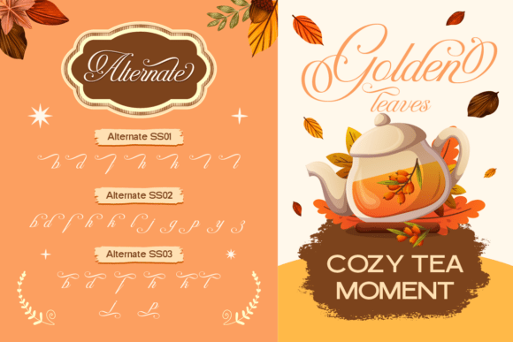 Emasline Goldenstone Font - Preview 5