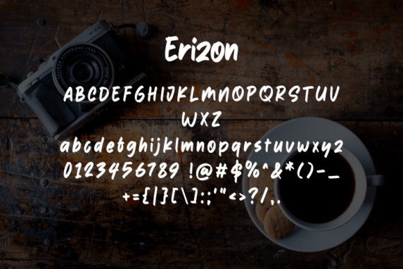 Erizon Font - Preview 1