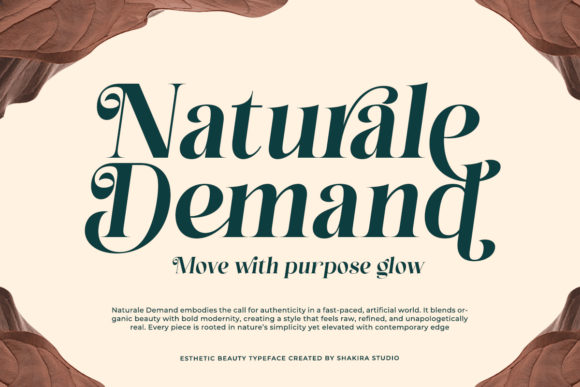 Esthetic Beauty Font PNG with transparent background - Preview 3