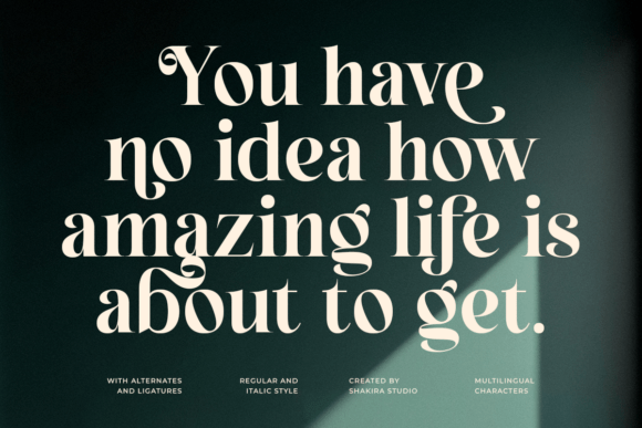 Esthetic Beauty Font PNG with transparent background - Preview 4