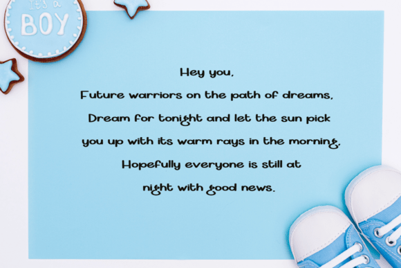 Flower Newyear Font - Preview 2