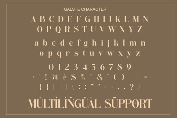 Galste Font - Preview 5