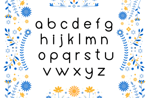 Hanukkah Font - Preview 2
