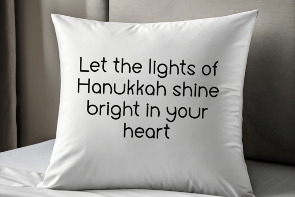 Hanukkah Font - Preview 6