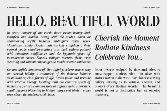 Hecate Display Font - Preview 4