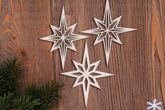 Nativity Christmas Star Svg Laser Cricut