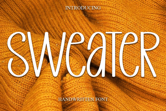 Sweater Font