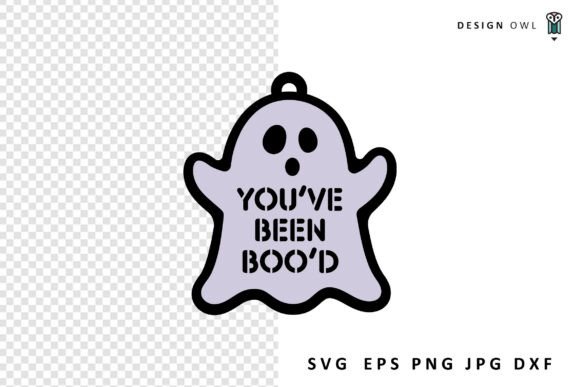 You've Been Boo'd - Halloween Tag SVG
