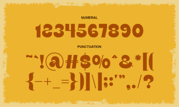 Bined Font - Preview 3
