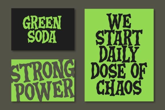 Brozier Font - Preview 5