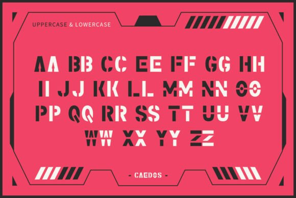 Caedos Font - Preview 1