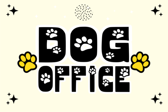Cat Birthday Font - Preview 1