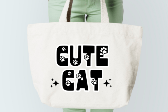 Cat Birthday Font - Preview 3