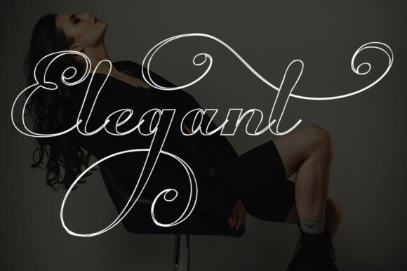 Celestine Hand Font - Preview 1