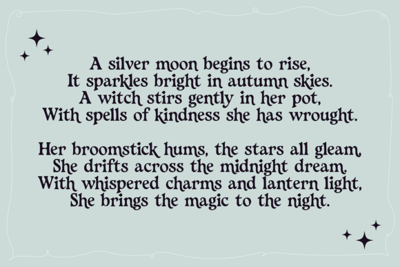 Charmed Witches Font - Preview 1