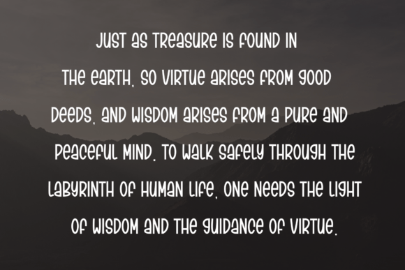 Christmas Charcoal Font - Preview 4