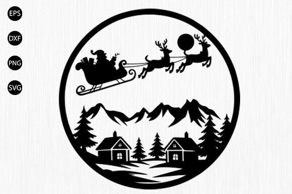 Christmas Santa Claus Svg, Christmas SVG