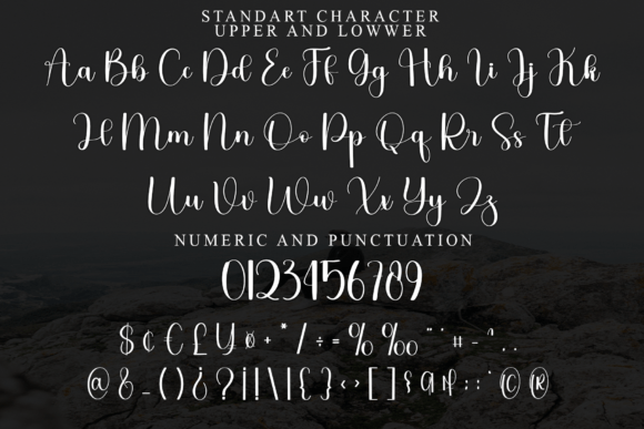 Christmas Waterfall Font - Preview 4