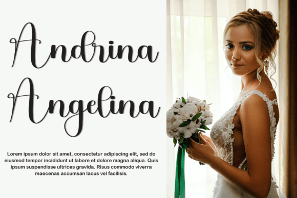 Christmas Waterfall Font - Preview 5