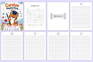 Cursive Handwriting Practice Workbook Graphic by Mustafiz · Creative ...
