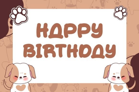 Doggy Pipom Font - Preview 3