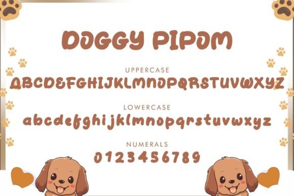 Doggy Pipom Font - Preview 4