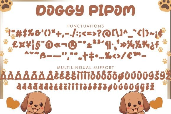Doggy Pipom Font - Preview 5