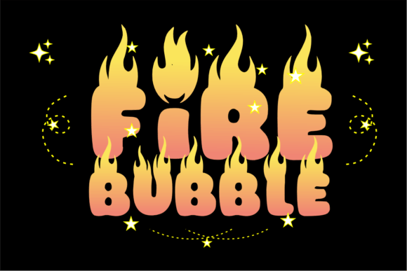 Dragon Fire Font - Preview 1