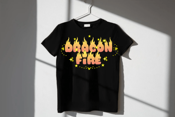 Dragon Fire Font - Preview 2