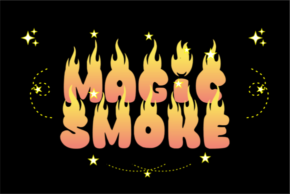 Dragon Fire Font - Preview 3