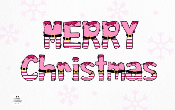 Elf Squad Pink Edition Font - Preview 2