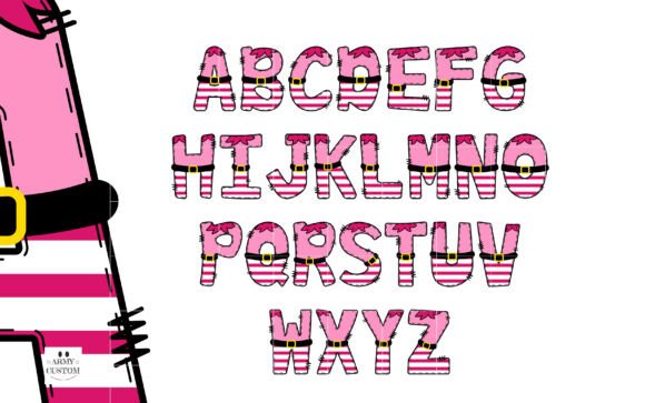 Elf Squad Pink Edition Font - Preview 4