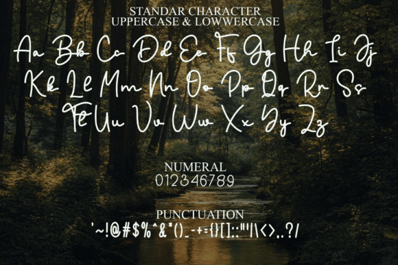 Encanting Christmas Font PNG with transparent background - Preview 2