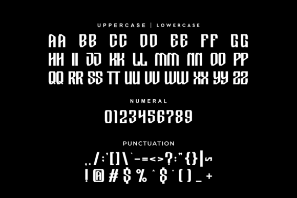 Exprons Font - Preview 5