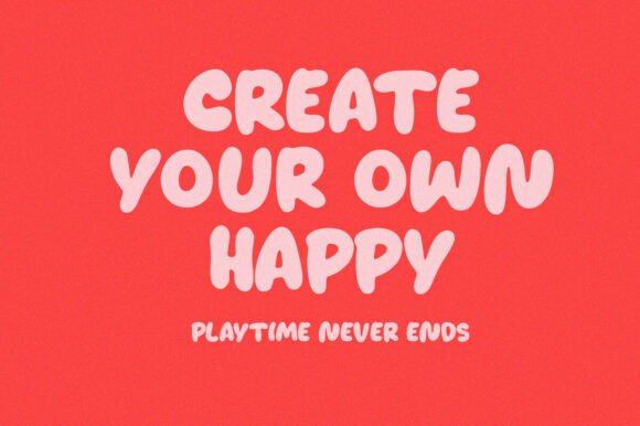 Giggle Drop Font - Preview 6