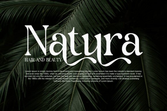 Glomen Font - Preview 1