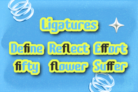 Keysta Font PNG with transparent background - Preview 4