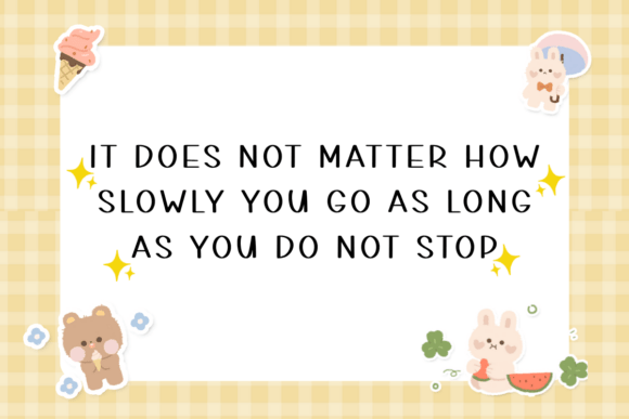 Mango Thick Font PNG with transparent background - Preview 1