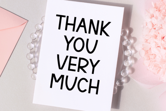 Milky Bunny Font PNG with transparent background - Preview 4