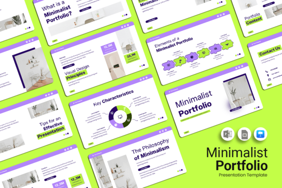 Minimalist Portfolio - Keynote Template