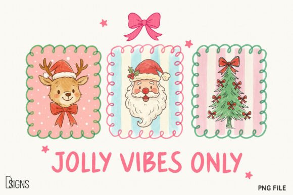 Preppy Christmas Holiday Bundle Png