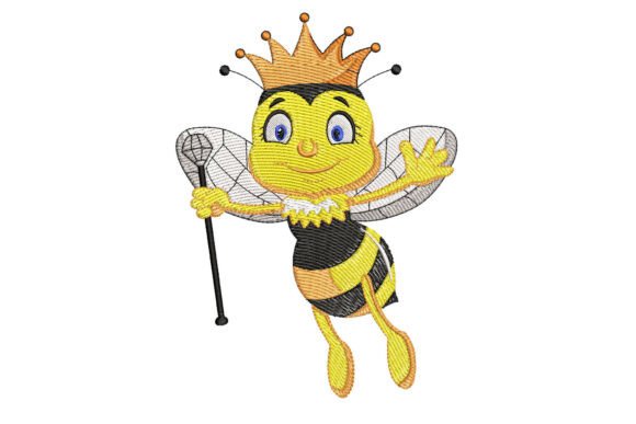 Queen Bee Cartoon