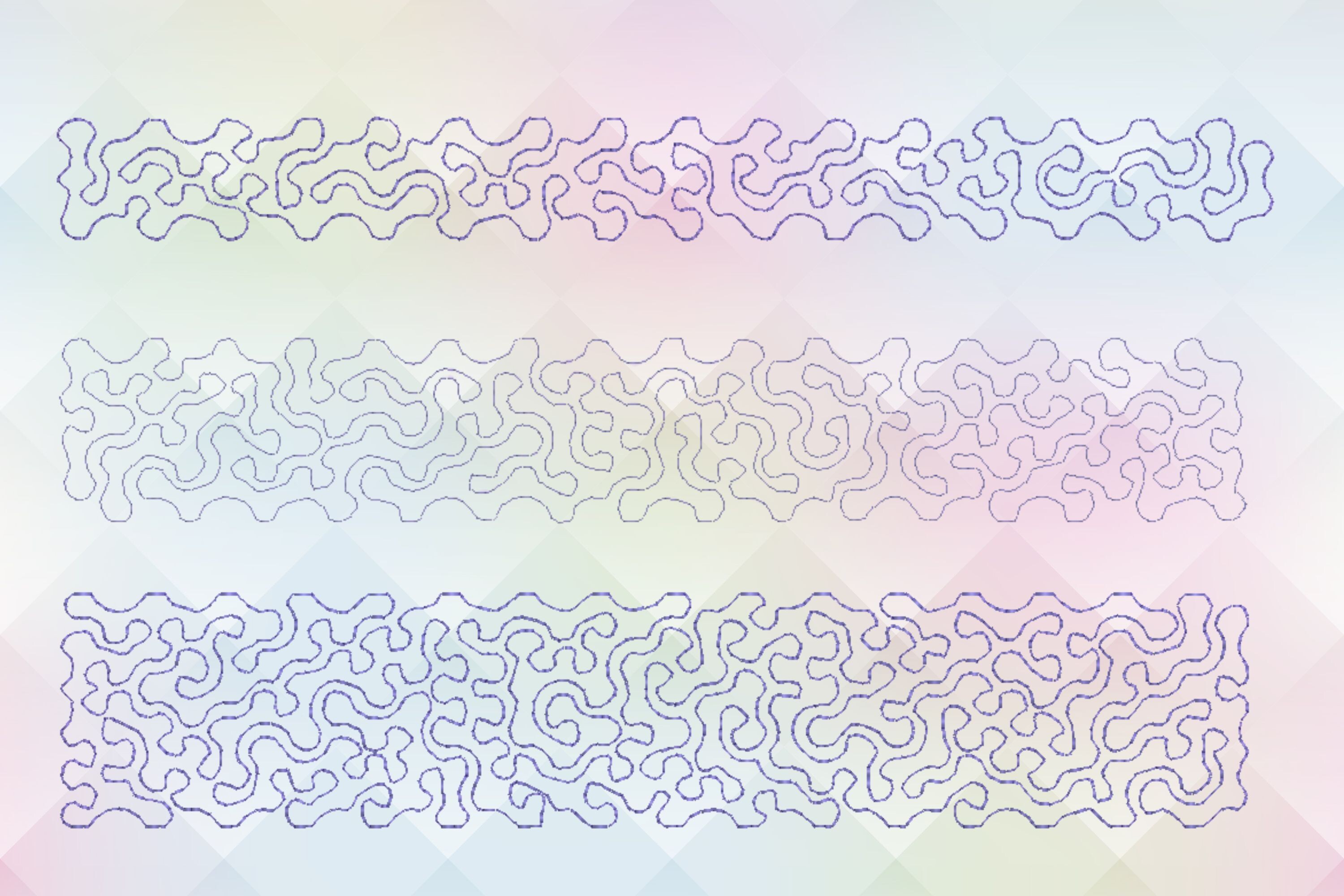 Rectangular Stipple Patterns - 3 Sizes