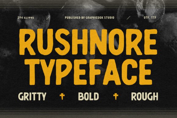Rushnore Fonts