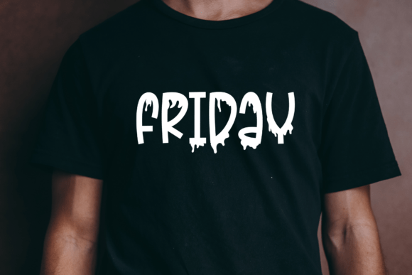 Scary Forest Font PNG with transparent background - Preview 1