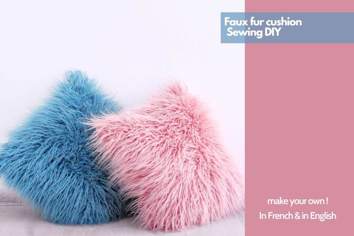 Sewing DIY: Faux Fur Cushion